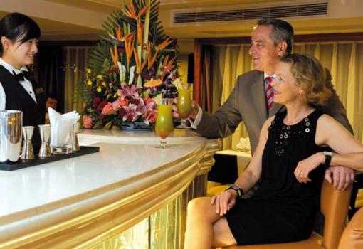 El servicio a bordo es extraordinario